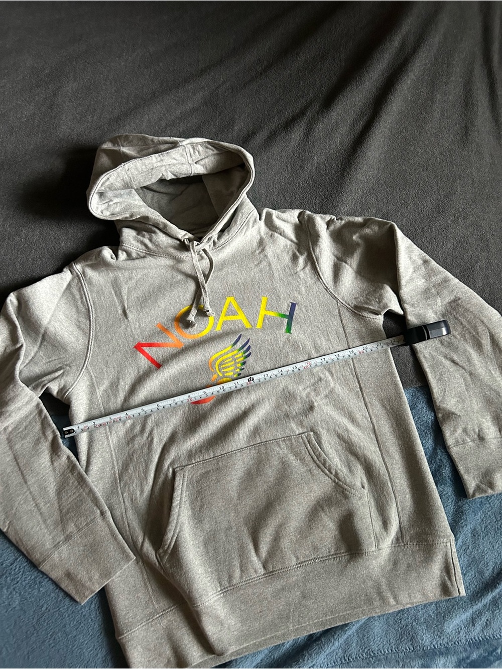 Noah NYC Rainbow Logo Hoodie M - Picture 2 of 5